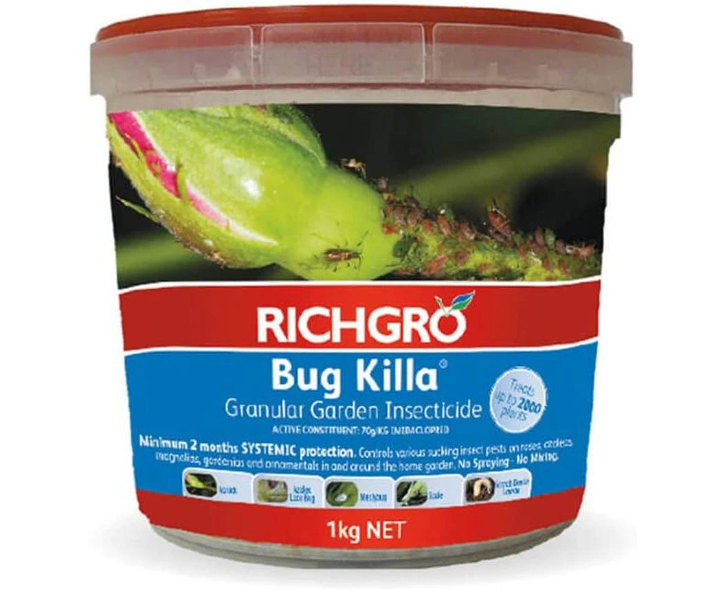 Richgro Bug Killa Granular Garden Insecticide, 1 kg, Multicolor