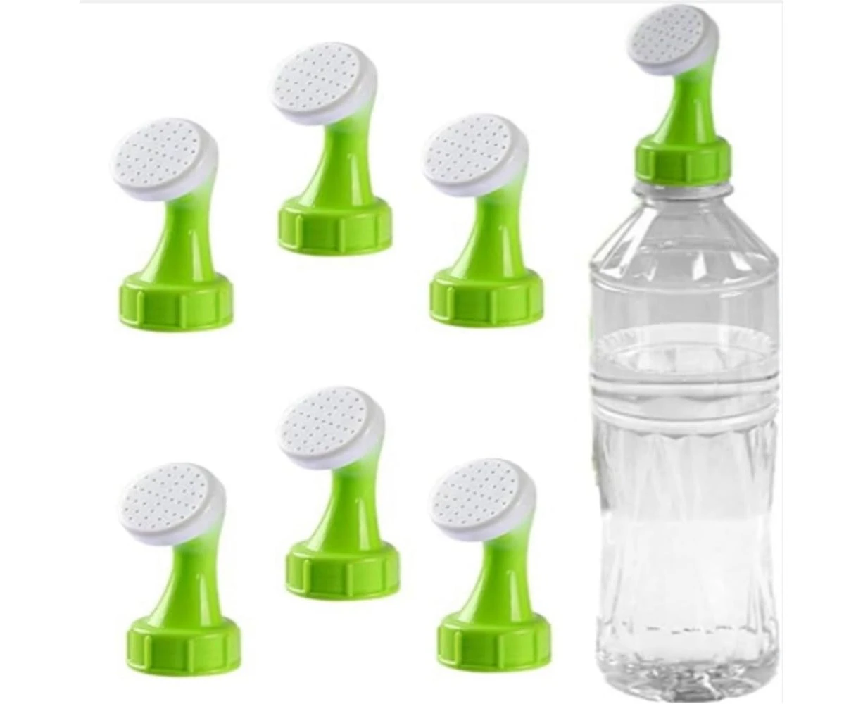 6pcs Portable Shower,Mini Sprinkler Water Can Bottle Top, PVC Head Plant Irrigation Attachments Watering Nozzles for Plastic Bottles Bottle Top Sprinkler N