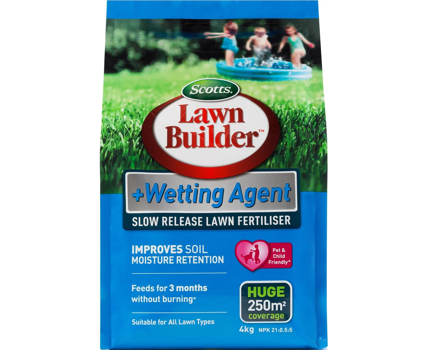 Lawn Builder + Wetting Agent 4kg