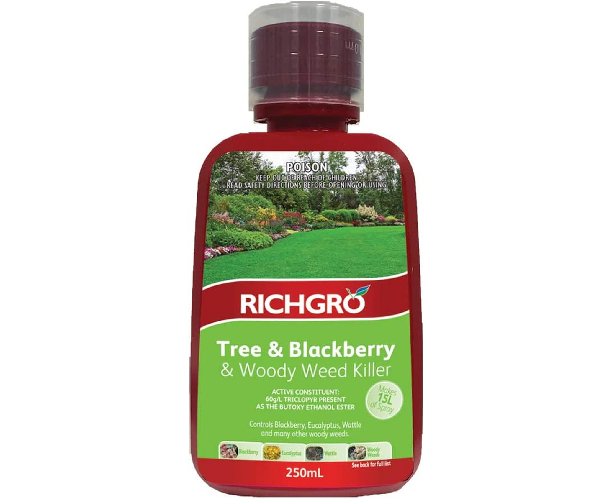 Richgro CRI8280 Tree Weed Control, Blackberry and Woody Weed Killer