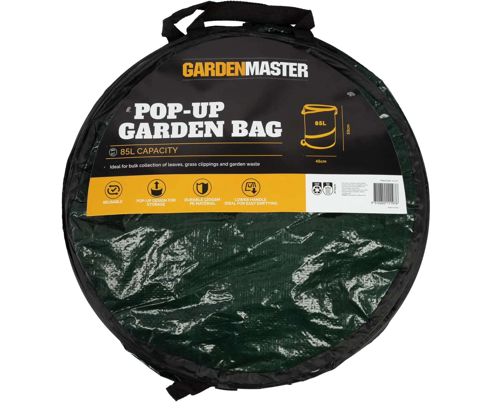 Garden Master Pop up Garden Bag 85L