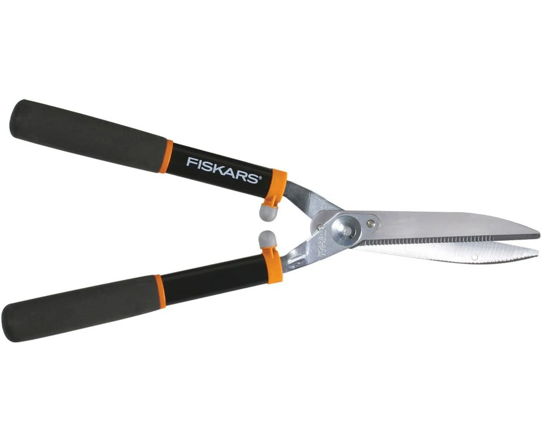 Fiskars 391911-1002 Power Lever 8-Inch Hedge Shears Black/Orange