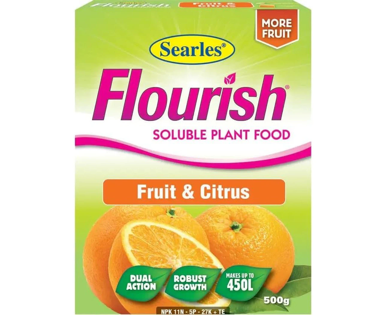 Searles Fruit and Citrus Soluble Flourish Plant Food 500 g