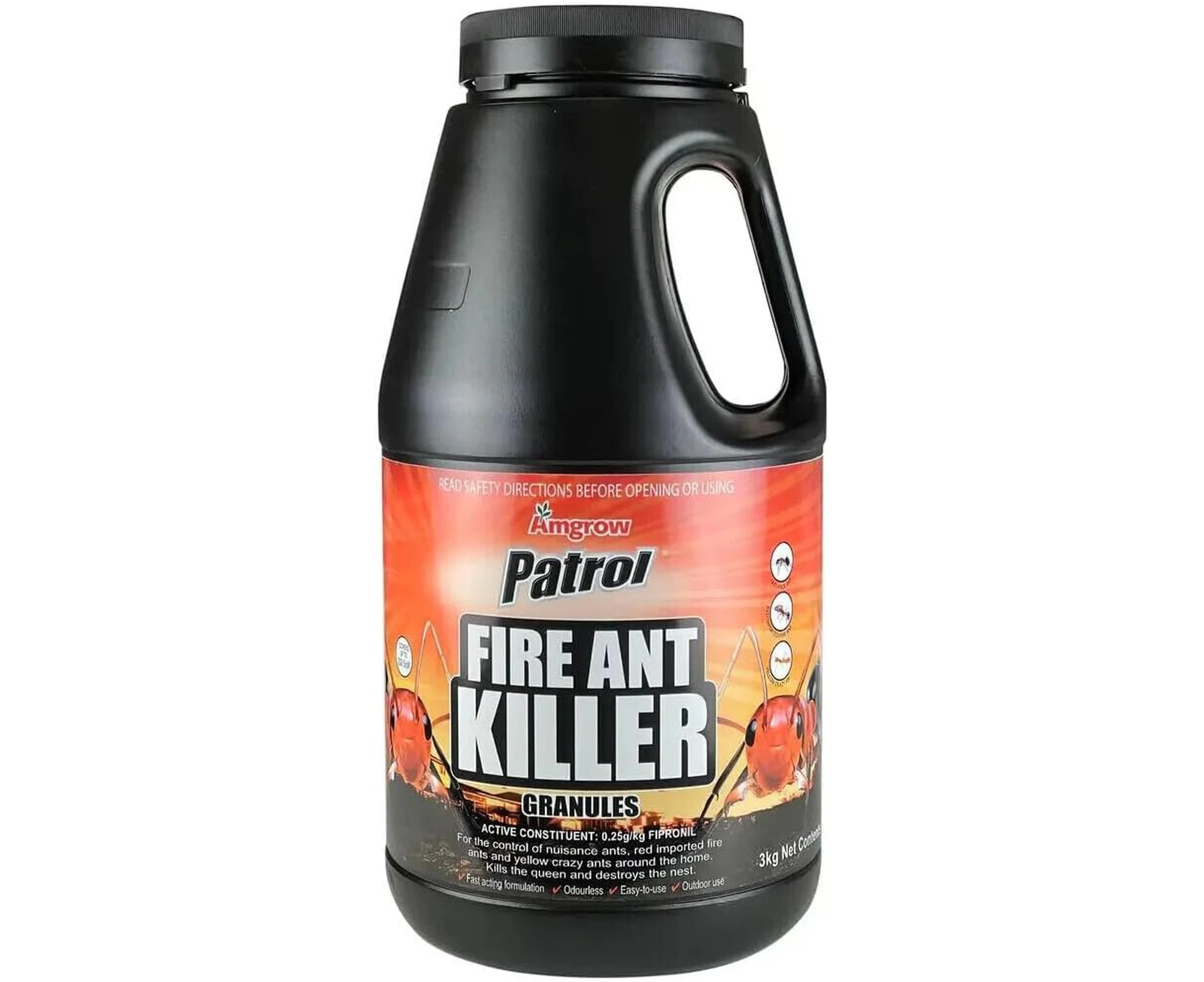 Amgrow Patrol Fire Ant Control Granules 3 kg