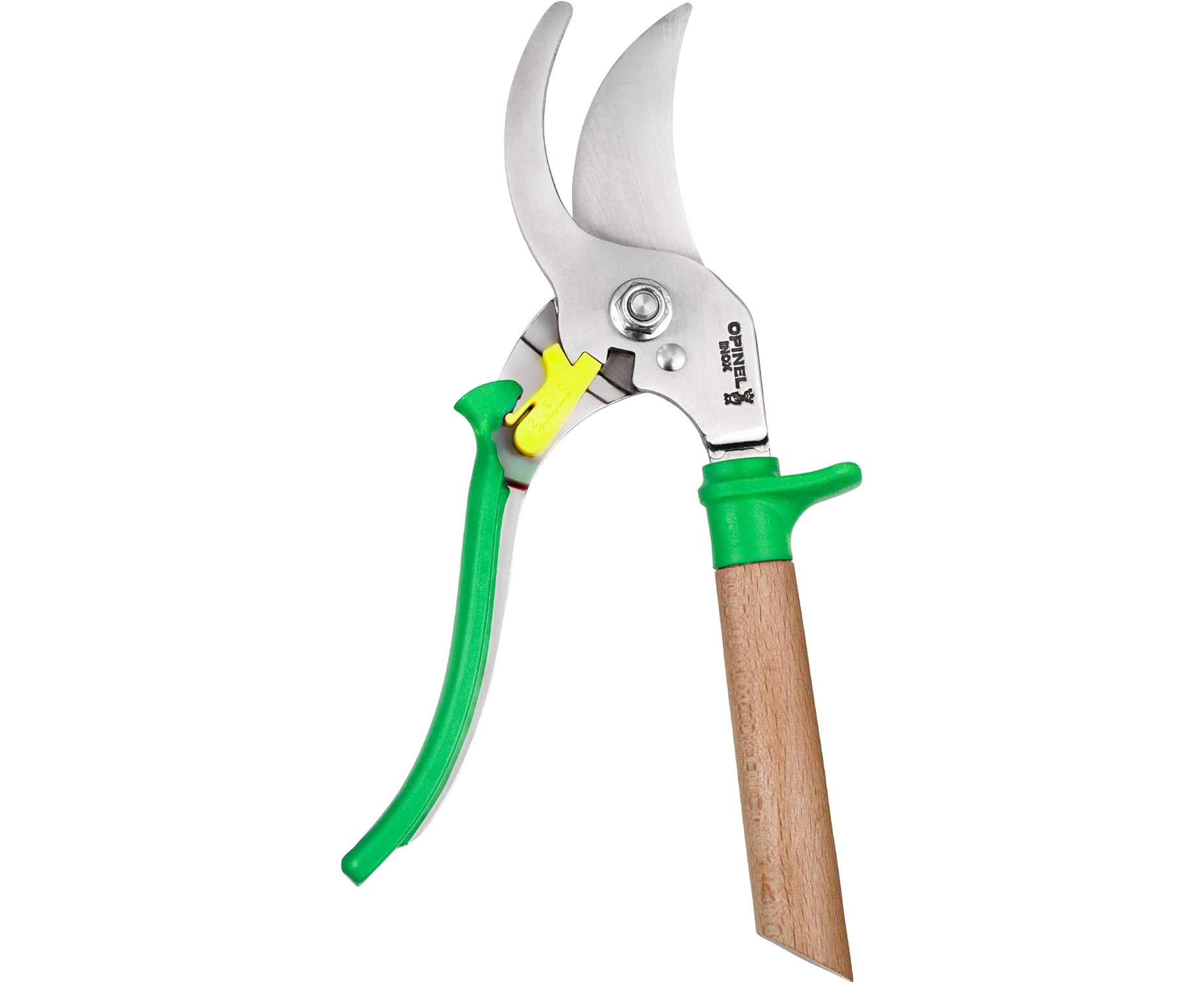 Opinel Stainless Steel Hand Pruner, Green