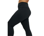 Nike Women's Plus Size Dri-FIT One High-Waisted 7/8 Leggings - Black