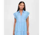 Target Tiered Mini Shirt Dress