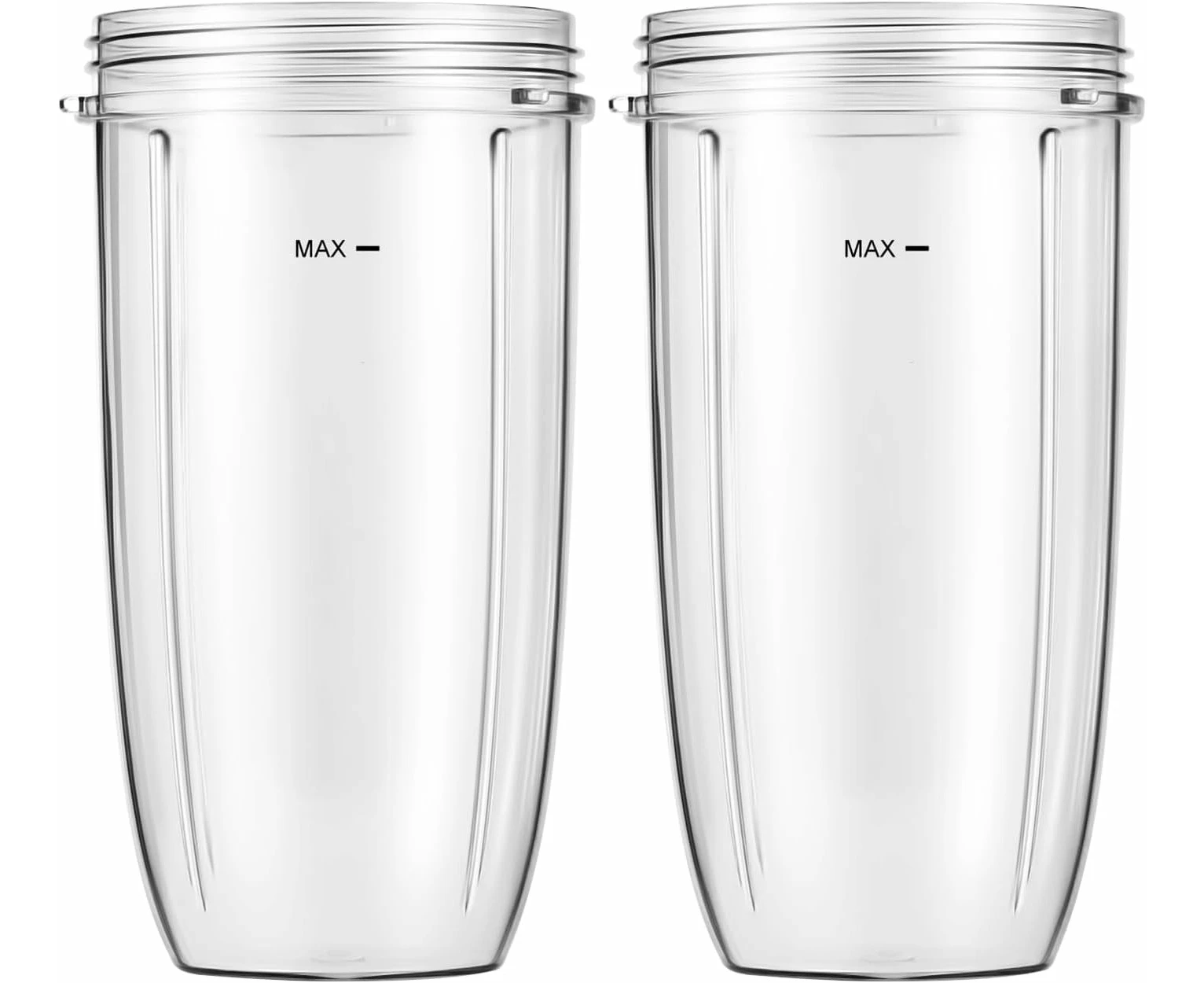 Replacement Parts cups, Compatible with NutriBullet 600W and 900W Blender (2pcs 32oz cups)