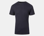 Tommy Hilfiger Men's Cotton Classics Slim Fit Crewneck Tee / T-Shirt / Tshirt 3-Pack - Storm/White/Navy