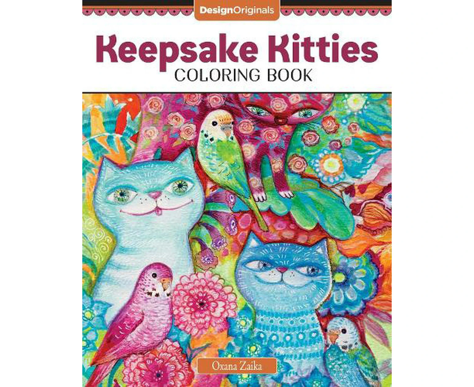 Keepsake Kitties Coloring Book