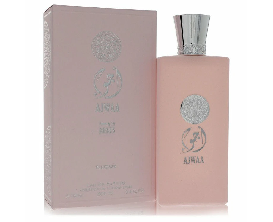 Nusuk Ajwaa Roses by Nusuk Eau De Parfum Spray 3.4 oz for Women