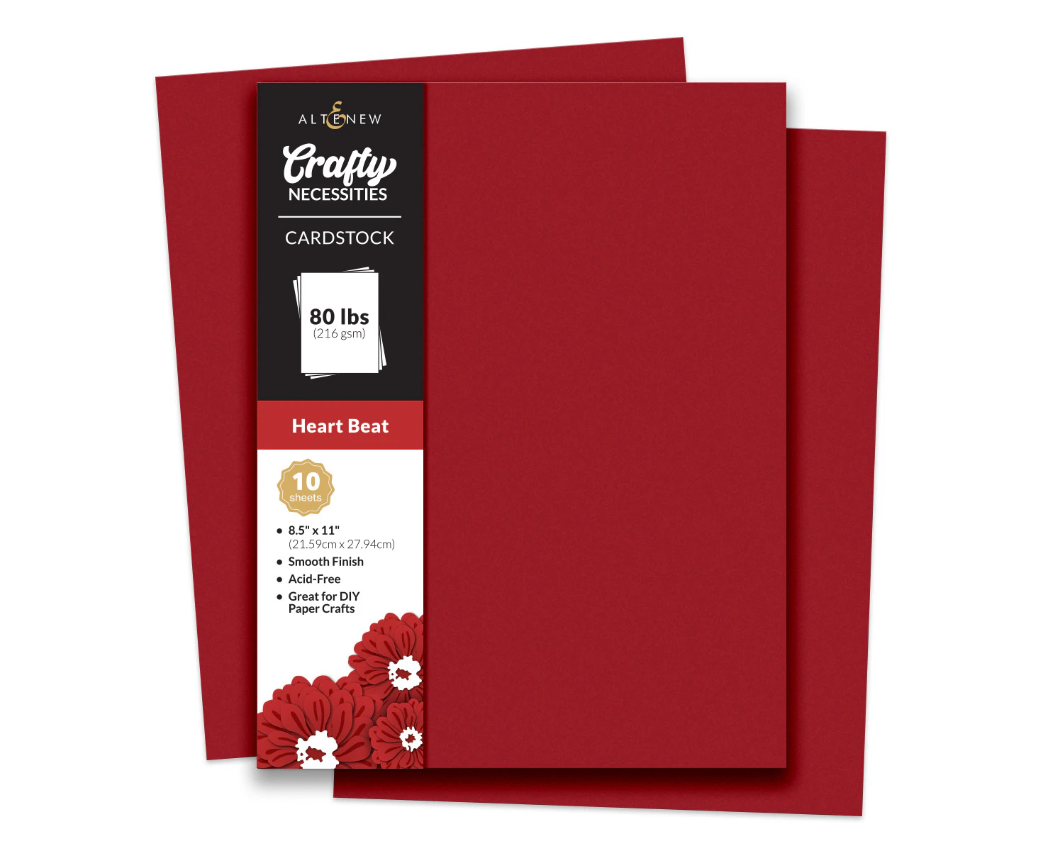 Altenew Crafty Necessities: Heart Beat Cardstock (10 sheets/set)