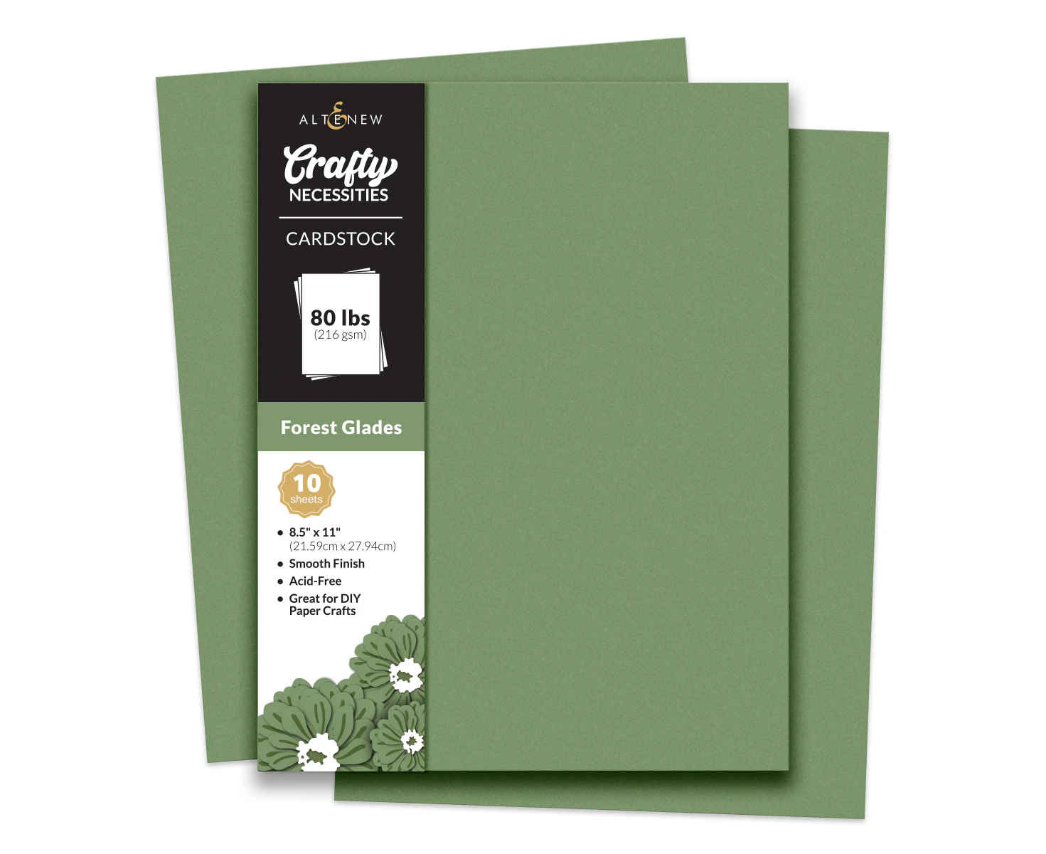 Altenew Crafty Necessities: Forest Glades Cardstock (10 sheets/set)