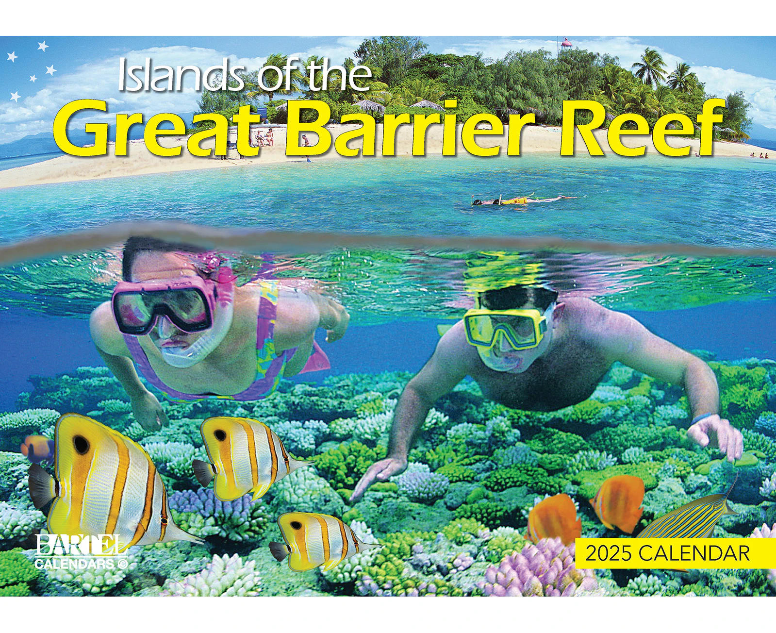 2025 Calendar Prestige Islands of the Great Barrier Reef Wall Bartel CA511