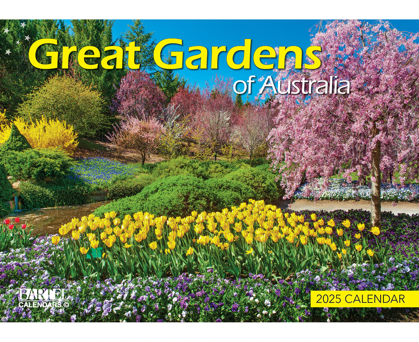 2025 Calendar Prestige Great Gardens of Australia Wall Bartel CA512