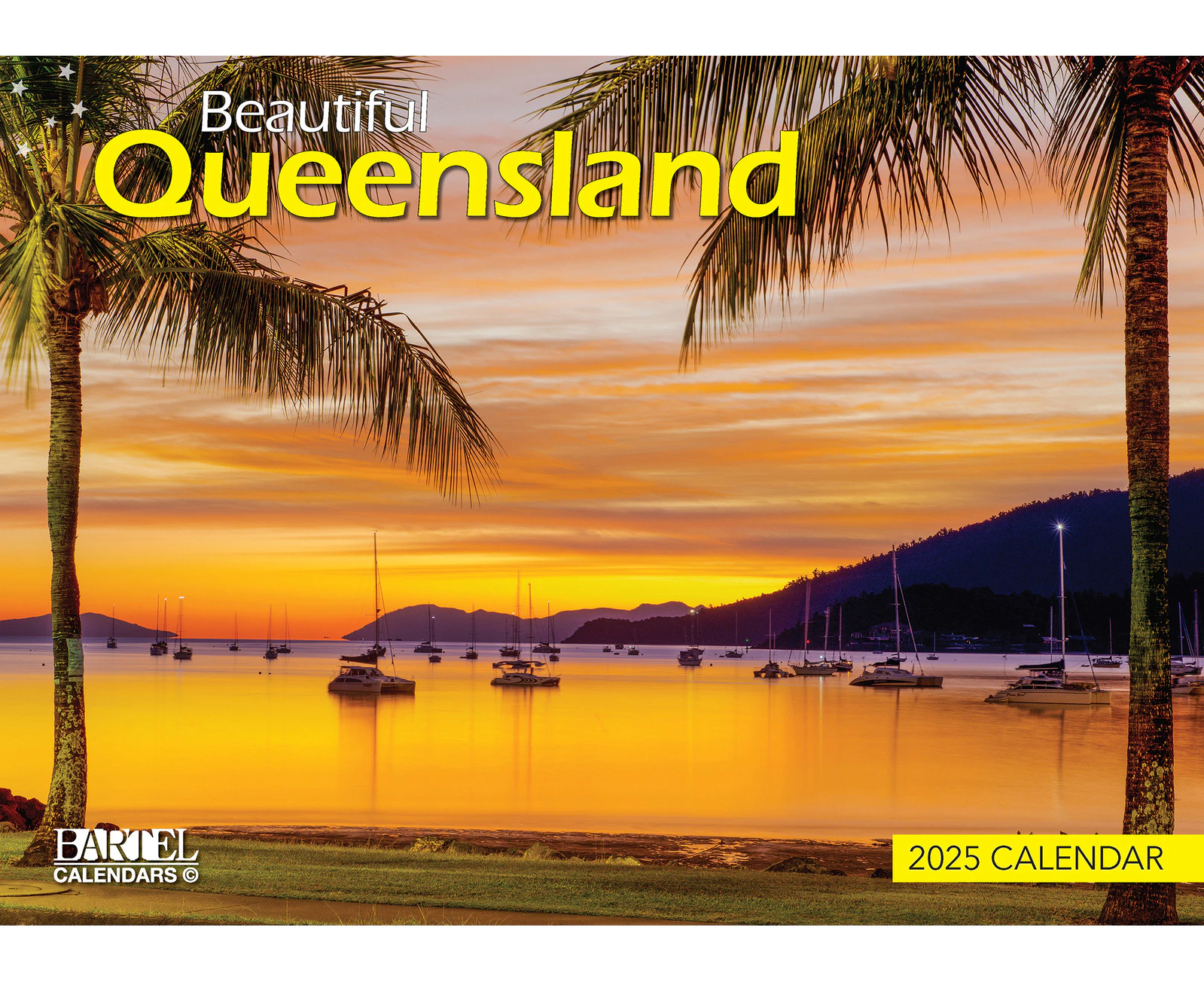 2025 Calendar Prestige Beautiful Queensland Wall Bartel CA538