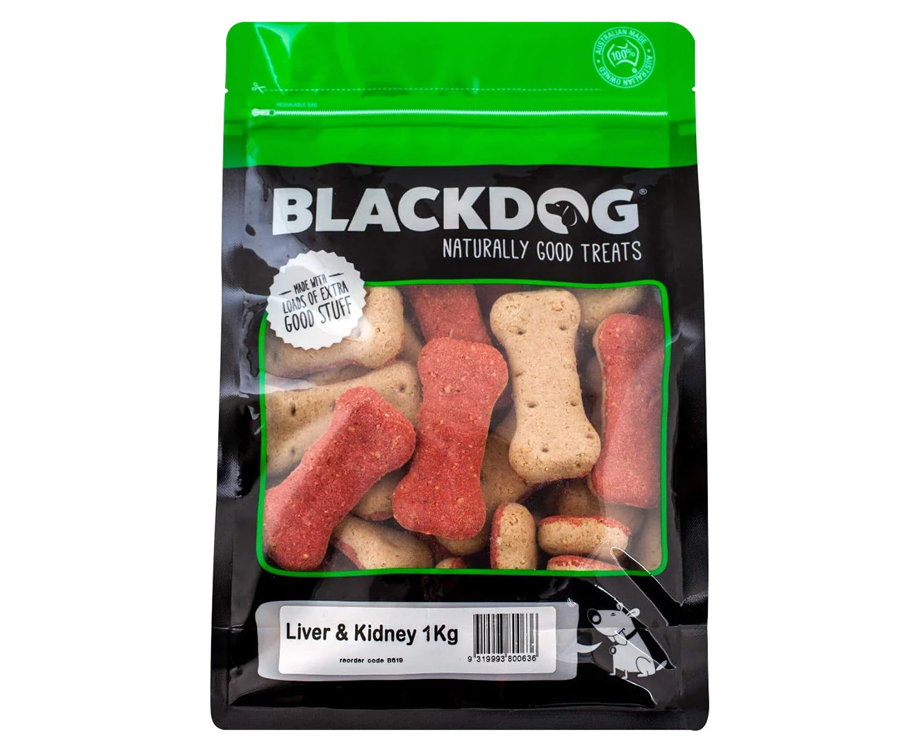 Blackdog Liver & Kidney Biscuits 1kg