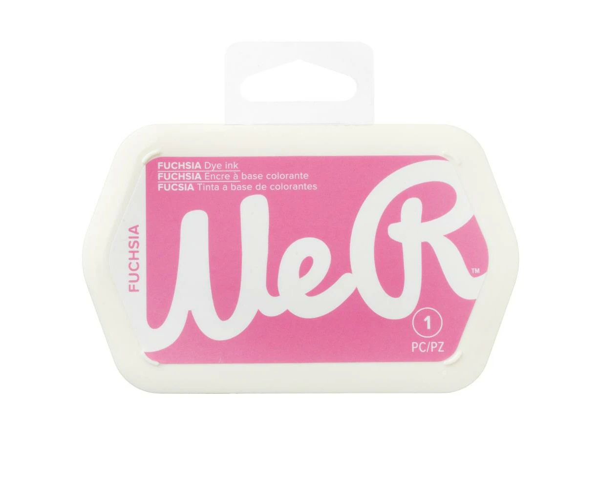 We R Stamping Dye Ink Pad - Fuchsia