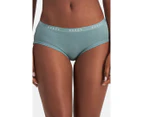 Bonds Women's Cottontails Full Briefs 3-Pack - Aloha Stripe/Green Glacier/Sesame