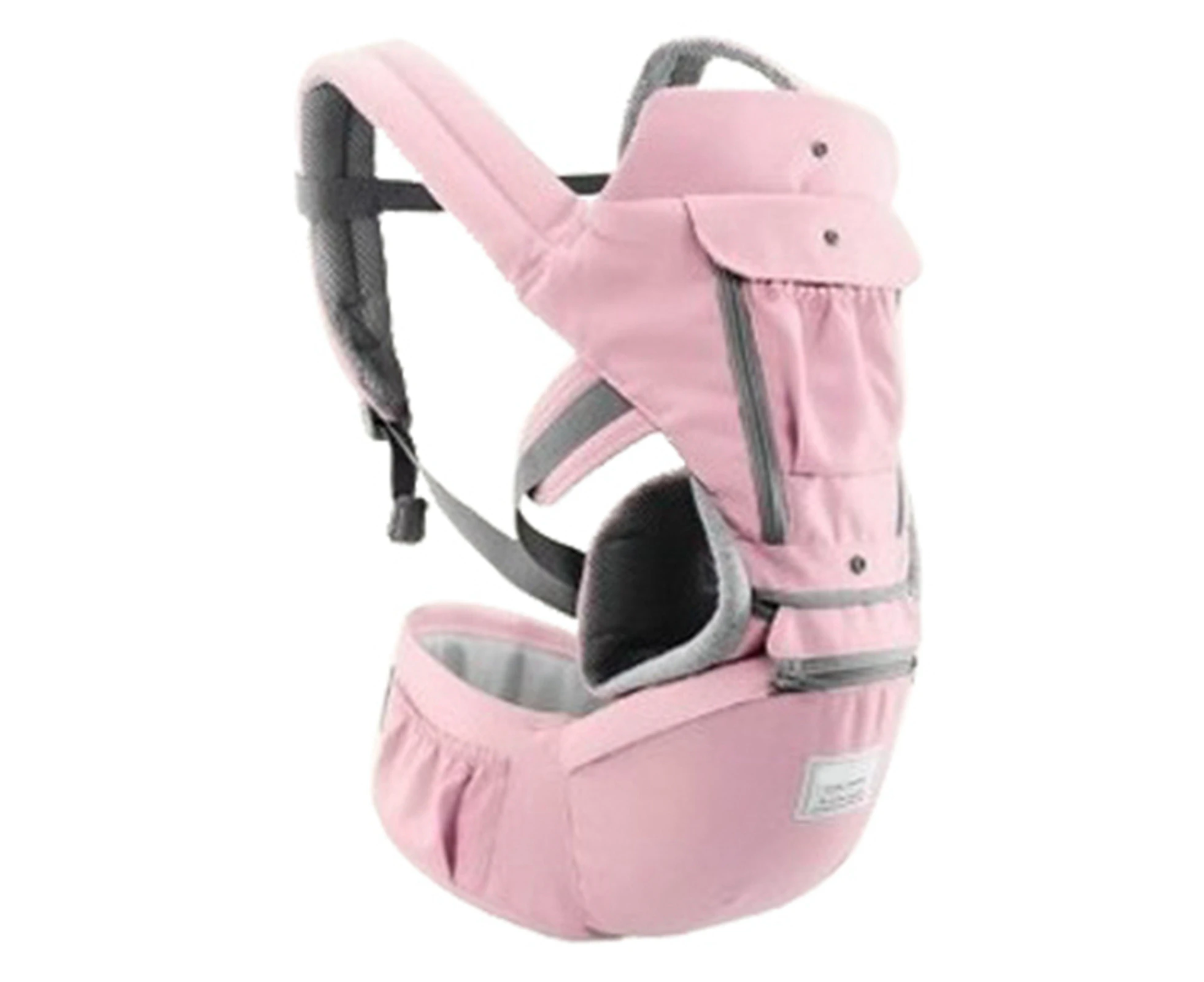 Multifunctional Breathable Baby Carrier Infant Kid Hipseat Ergonomic Wrap Sling(Pink)