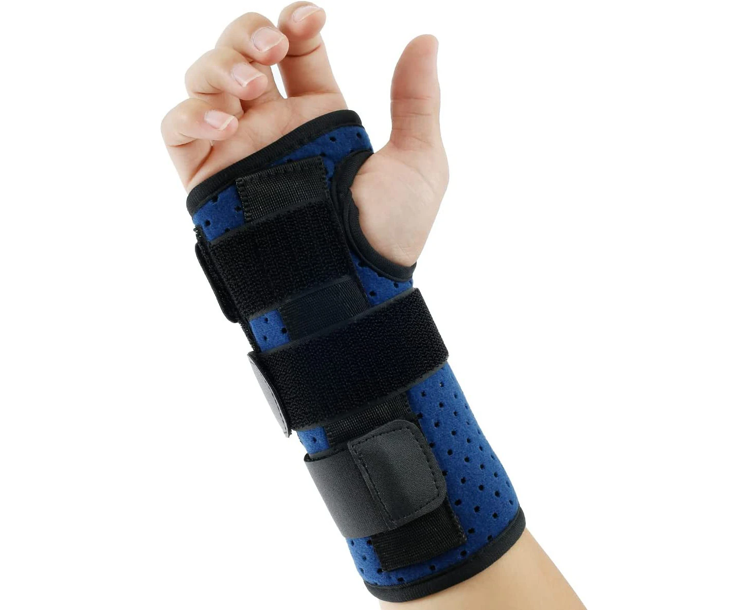 Fxvhojq Wrist Brace for Carpal Tunnel Relief Support - Adjustable Wrist Support Splint, Maximum Support Hand Brace with 3 Stays for Women Men Tendonitis Ar