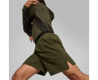 Puma Men's Energy 7-Stretch Woven Shorts - Dark Olive