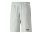 Puma Men's Essentials+ 2-Tone Shorts - Light Grey Heather