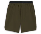 Puma Men's Energy 7-Stretch Woven Shorts - Dark Olive