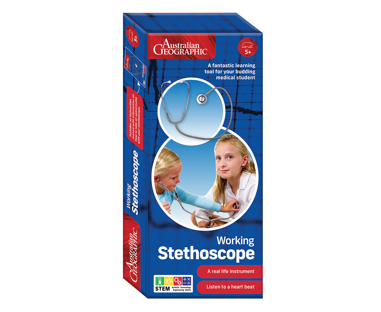 Australian Geographic Stethoscope Toy