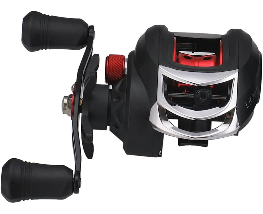 Lightweight High Speed 7.2:1 Gear Ratio Baitcast Fishing Reel 17+1 Ball Bearings Baitcasting Fishing Reel Baitcaster Tackle