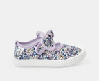 Walnut Girls' Liberty Millie Canvas Sneakers - Wiltshire Lilac