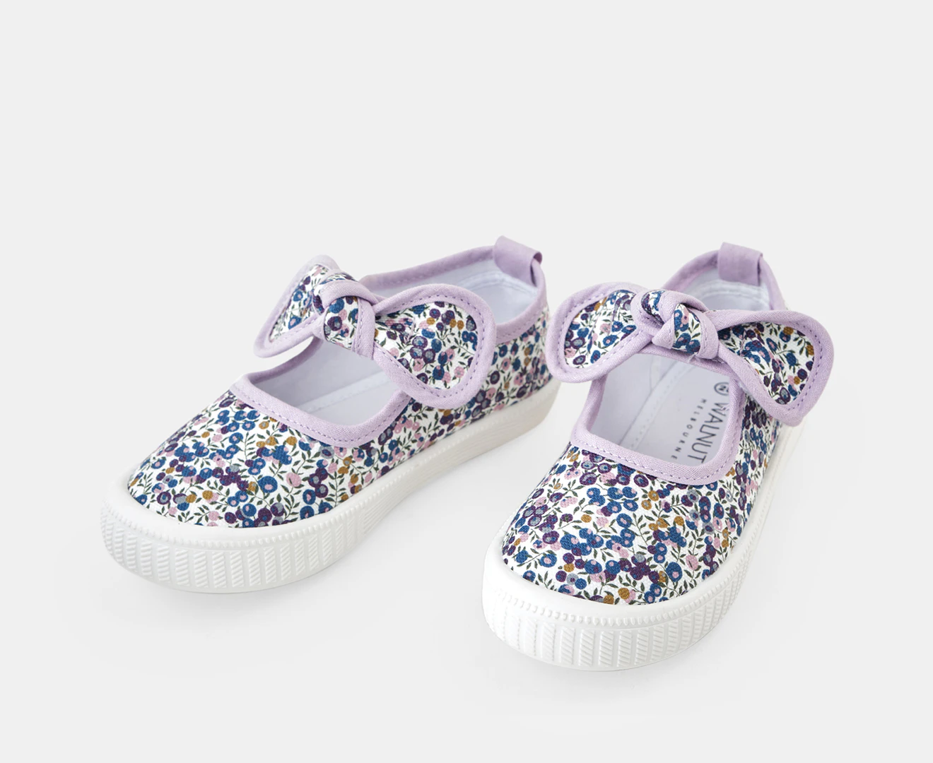 Walnut Girls' Liberty Millie Canvas Sneakers - Wiltshire Lilac