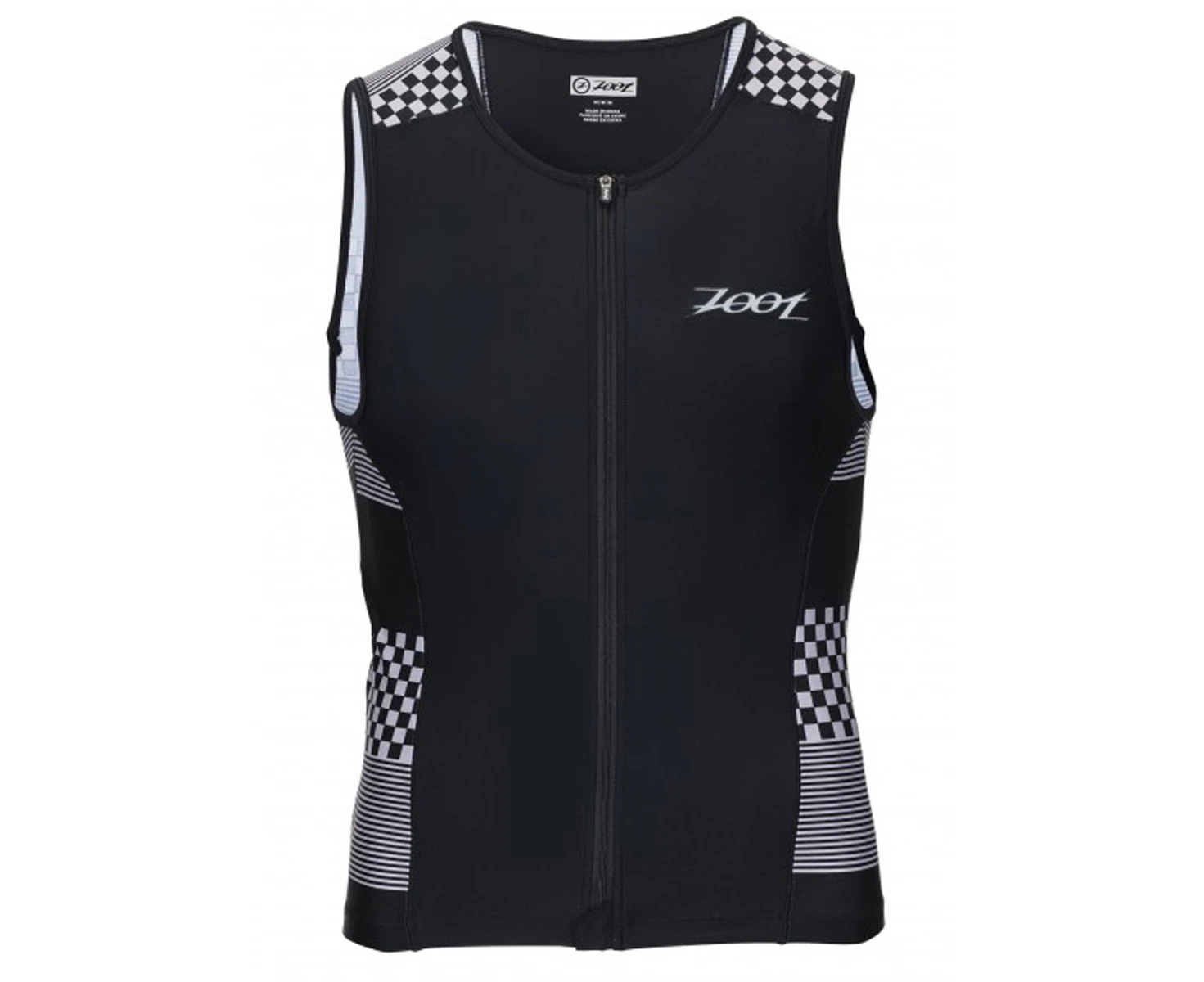 Zoot Men's Performance Tri Full Zip Tank - Silver