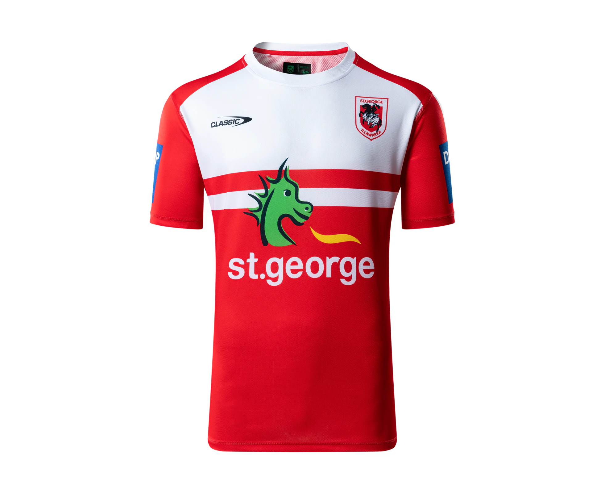 St George ILL Dragons NRL 2021 Players Classic Training T Shirt Sizes S-5XL!