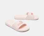 Puma Women's Cool Cat 2.0 Slides - Cloud Pink/Rose Gold