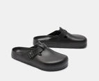 Birkenstock Unisex Boston EVA Regular Fit Clogs - Black