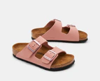 Birkenstock Girls' Arizona Narrow Fit Sandals - Pink Clay