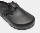 Birkenstock Unisex Boston EVA Regular Fit Clogs - Black