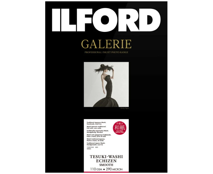 Ilford Galerie Tesuki-Washi Echizen Smooth 110gsm Fine Art Photo Paper