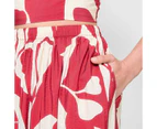 Elasticated Midi Skirt - Preview