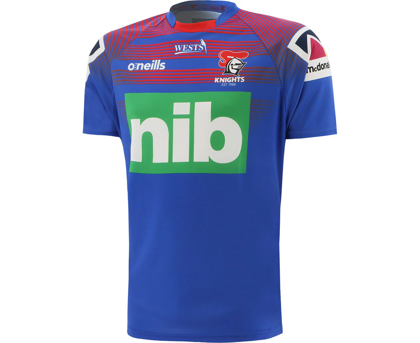 Newcastle Knights NRL Training Tee T Shirt Royal Sizes S-5XL! T1