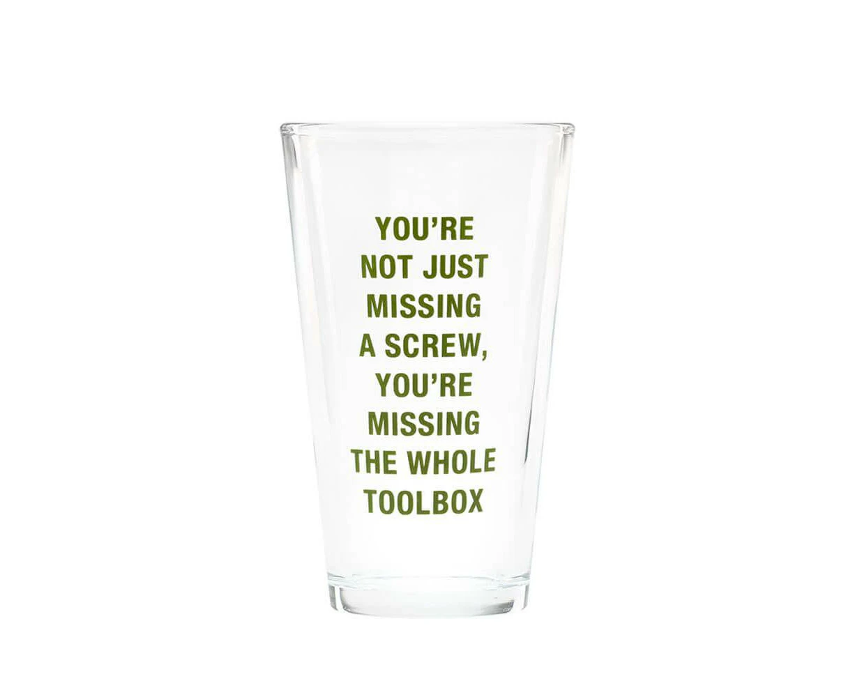 Missing A Screw Pint Glass