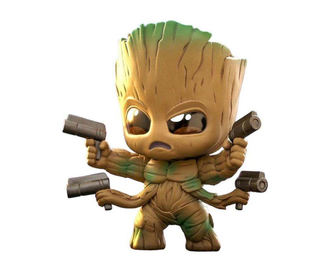 Hot Toys Guardians of the Galaxy: Volume 3 - Groot (Battling Version) Cosbaby