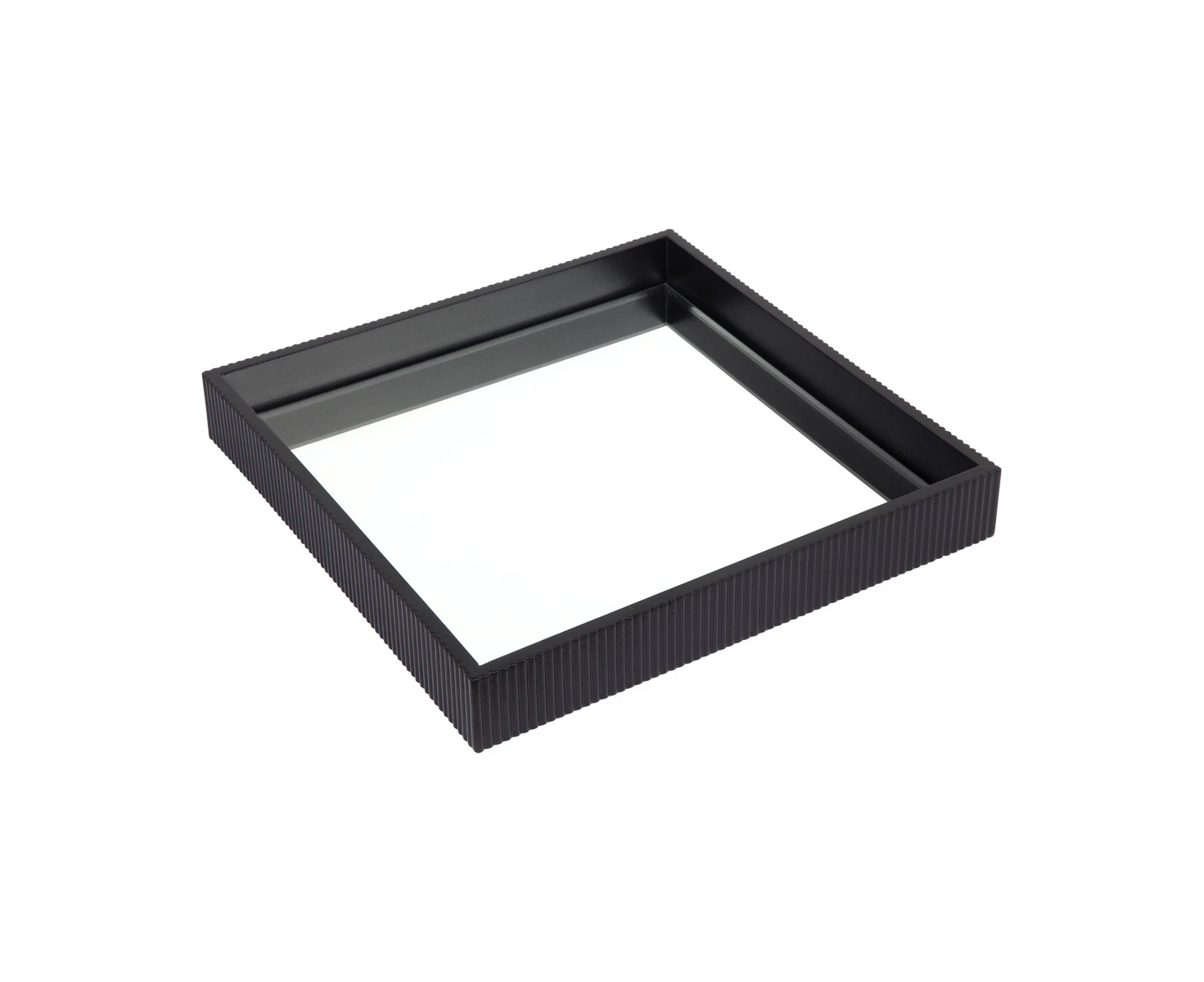 CAFE LIGHTING Miles Small Mirrored Tray - Black