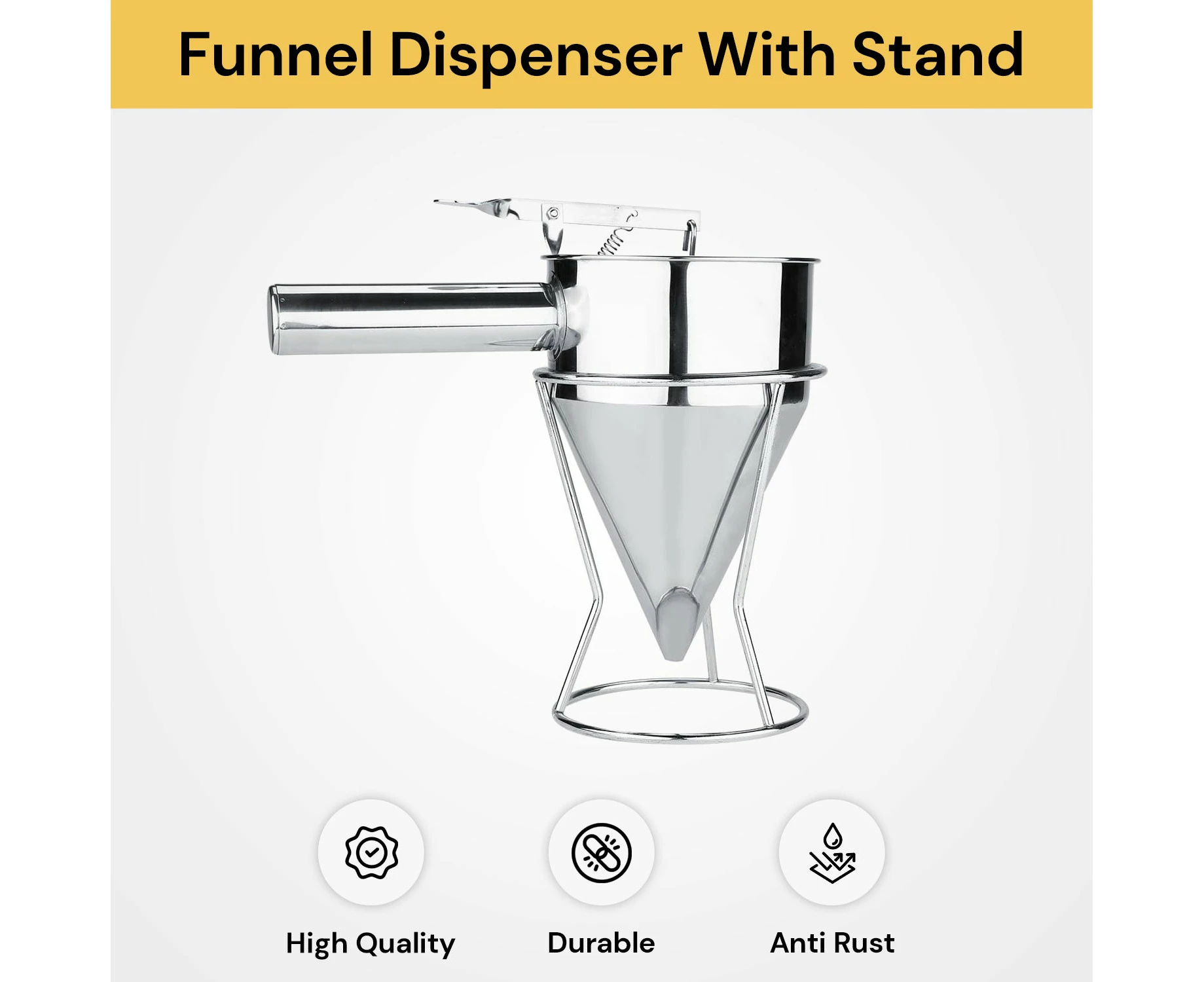 Funnel Dispenser With Stand