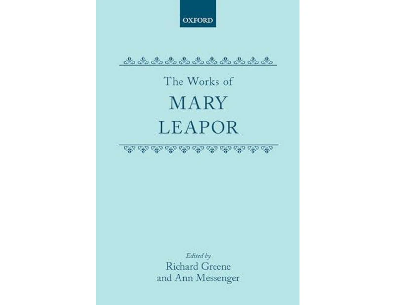 The Works of Mary Leapor by Mary Leapor