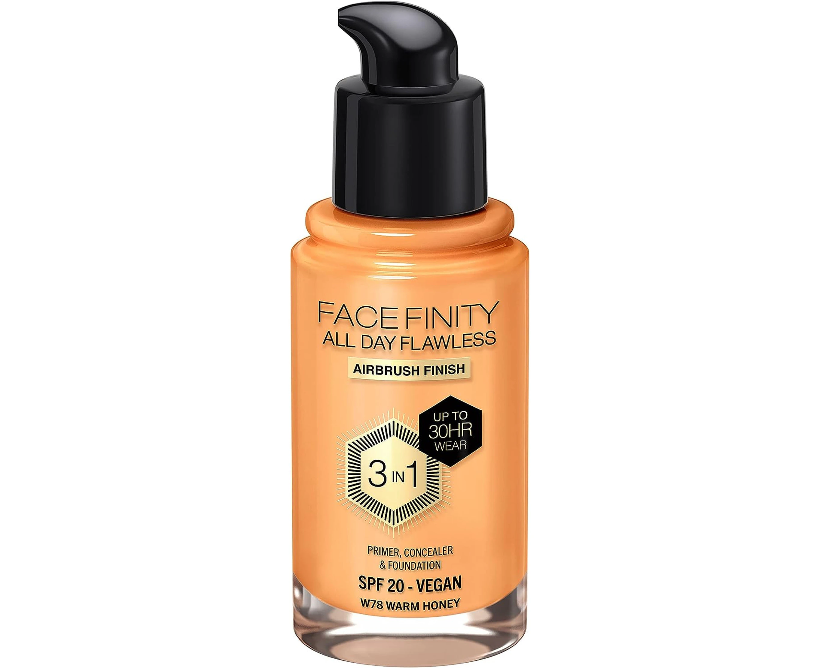 Max Factor Facefinity 3-in-1 Foundation Warm Honey 78