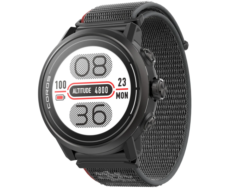 Coros Apex 2 GPS Multisport Outdoor Watch Black