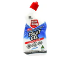 White King Toilet Gel w/ Stain Remover Marine 700mL