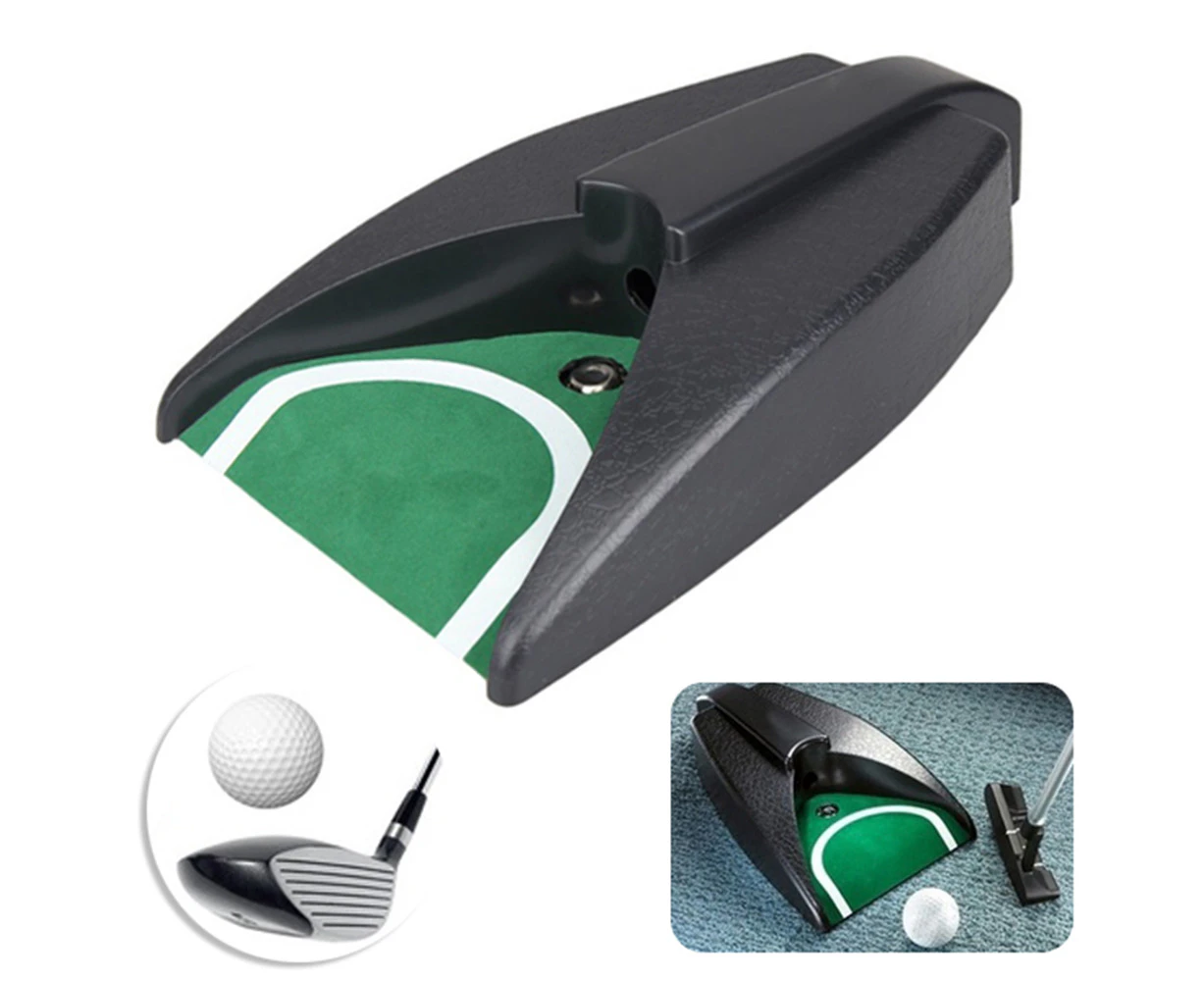 Automatic Golf Ball Trainer Return Indoor Putting Practice Training Cup Aid